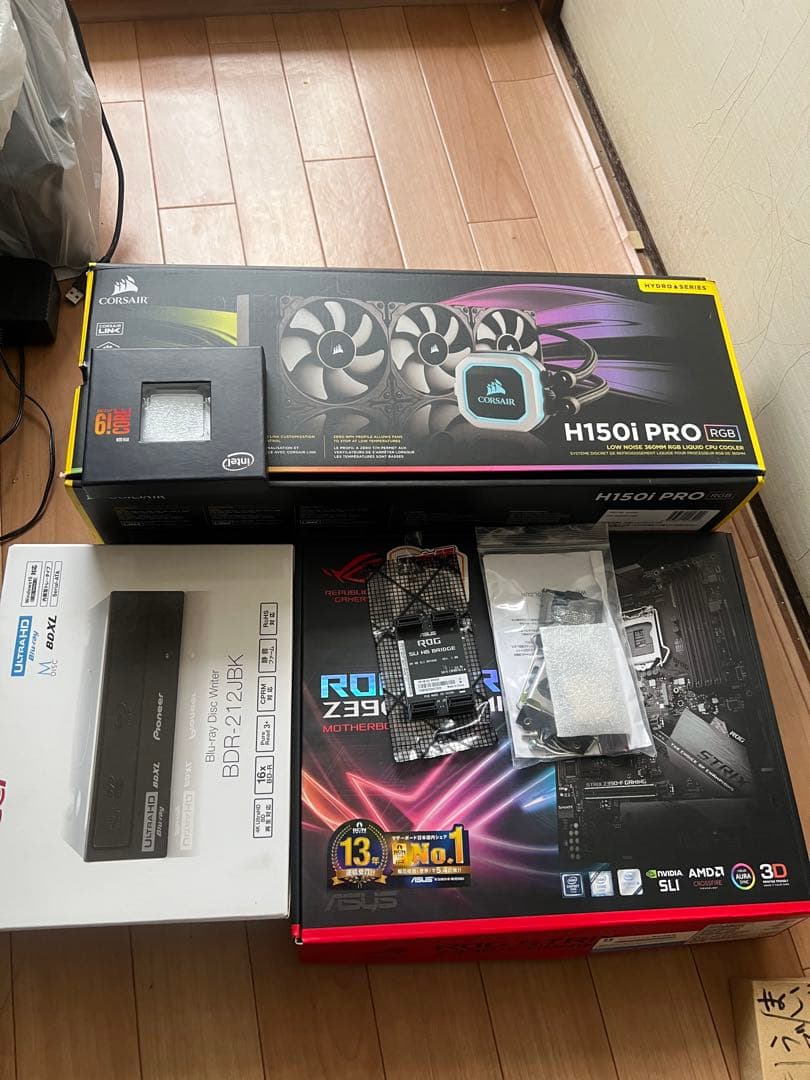 マザボトZ390-GAMING+9900K+H150iPRO