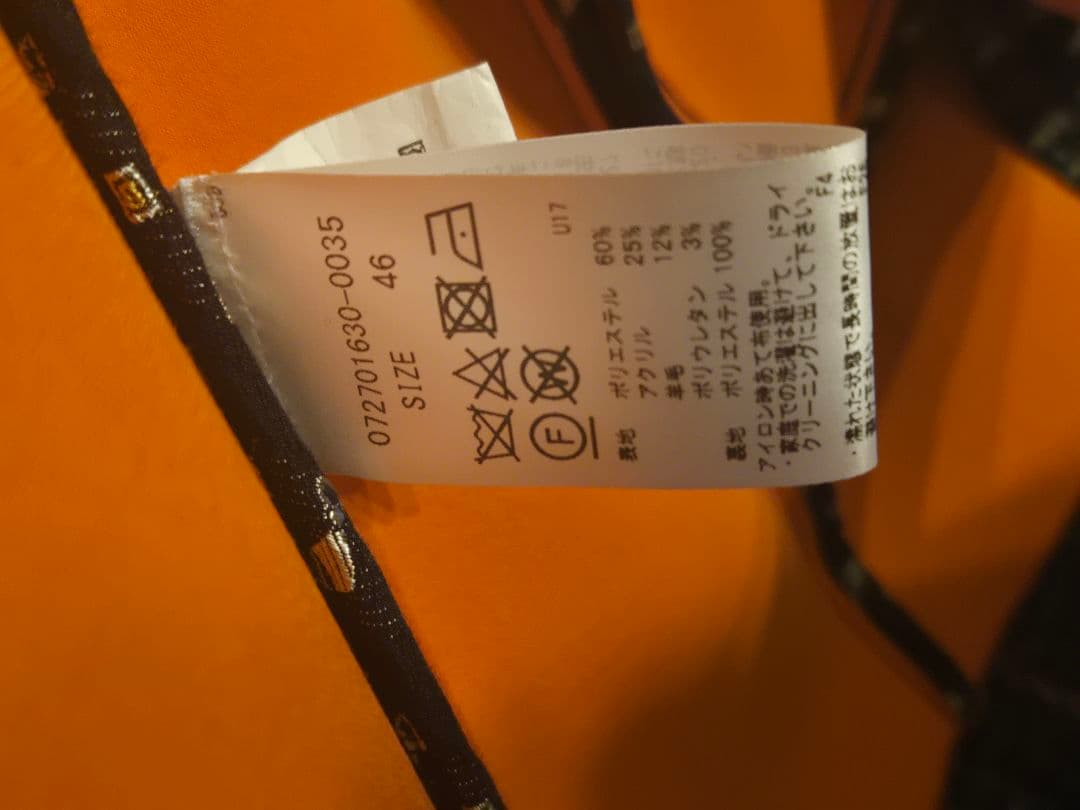 BOB チェック柄 テーラードジャケット