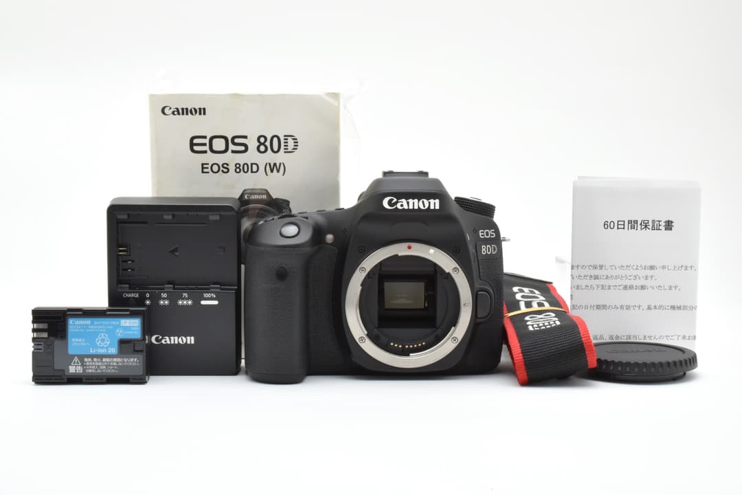 105ショット Canon EOS 80D Wi-Fi搭載 9495