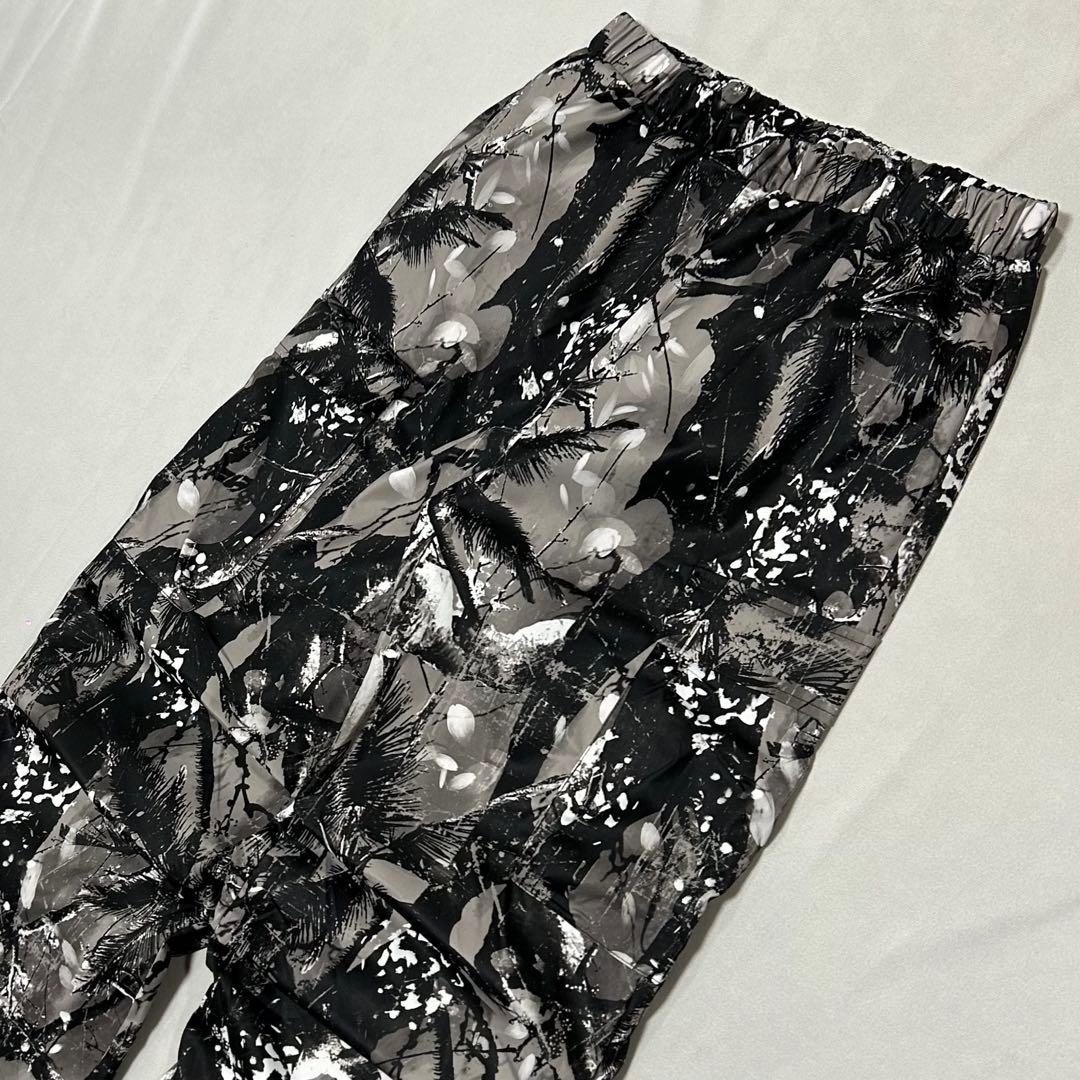 Unknown ブラック リアルツリー ナイロン パラシュート カーゴパンツ