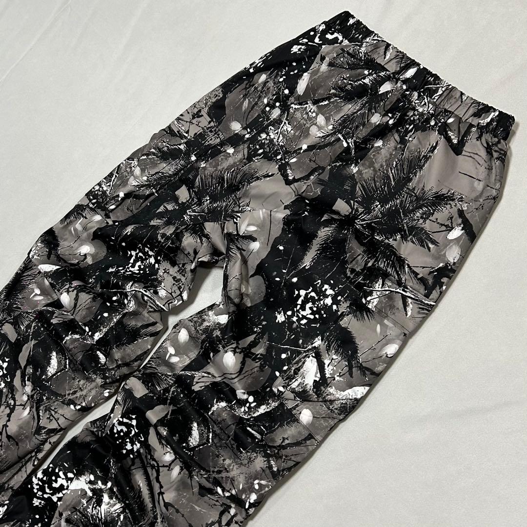 Unknown ブラック リアルツリー ナイロン パラシュート カーゴパンツ