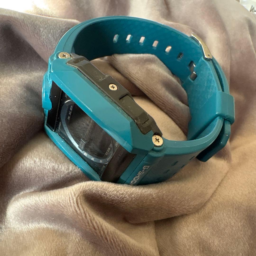 CASIO G-SHOCK 青 デジタル腕時計