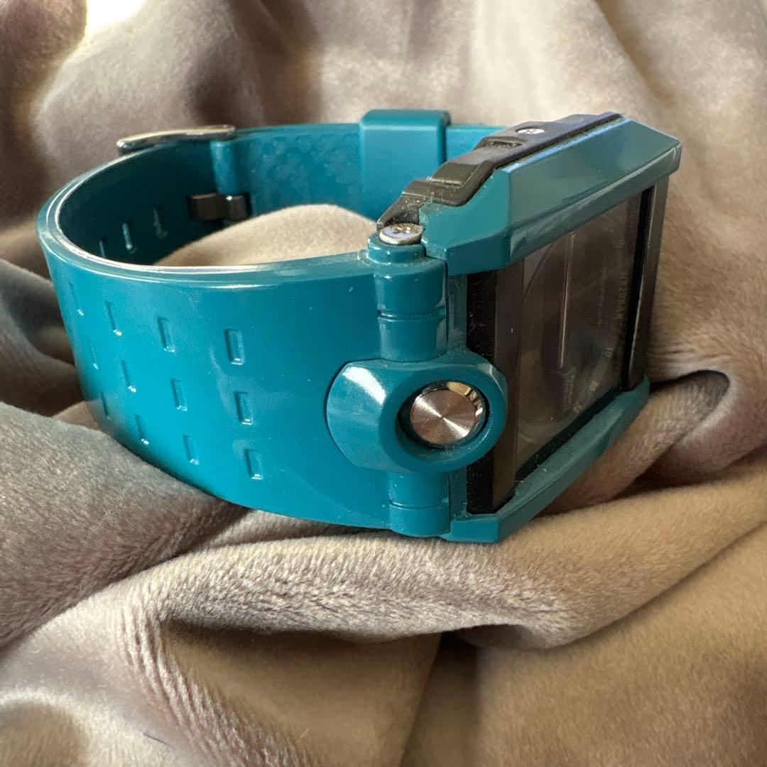 CASIO G-SHOCK 青 デジタル腕時計