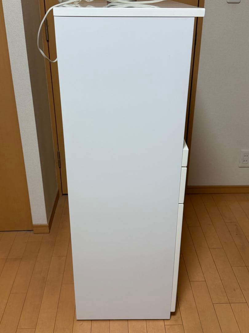 ニトリ ホワイト キッチン収納 引き出し付き