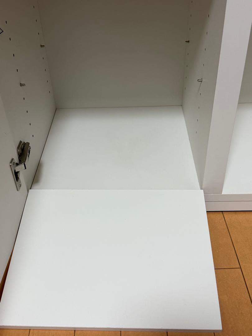 ニトリ ホワイト キッチン収納 引き出し付き