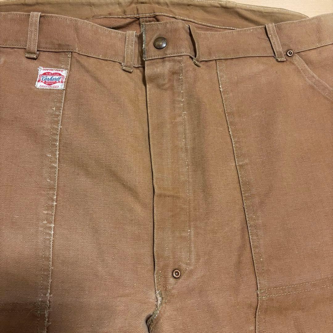 雰囲気鬼 40s 50s Carhartt ハートタグ ダブルニー ダック 極太