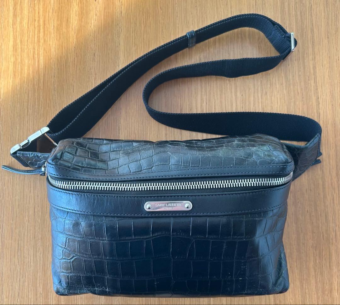 タ*マ様 SAINT LAURENT PARIS 505973 ベルトバッグ ク