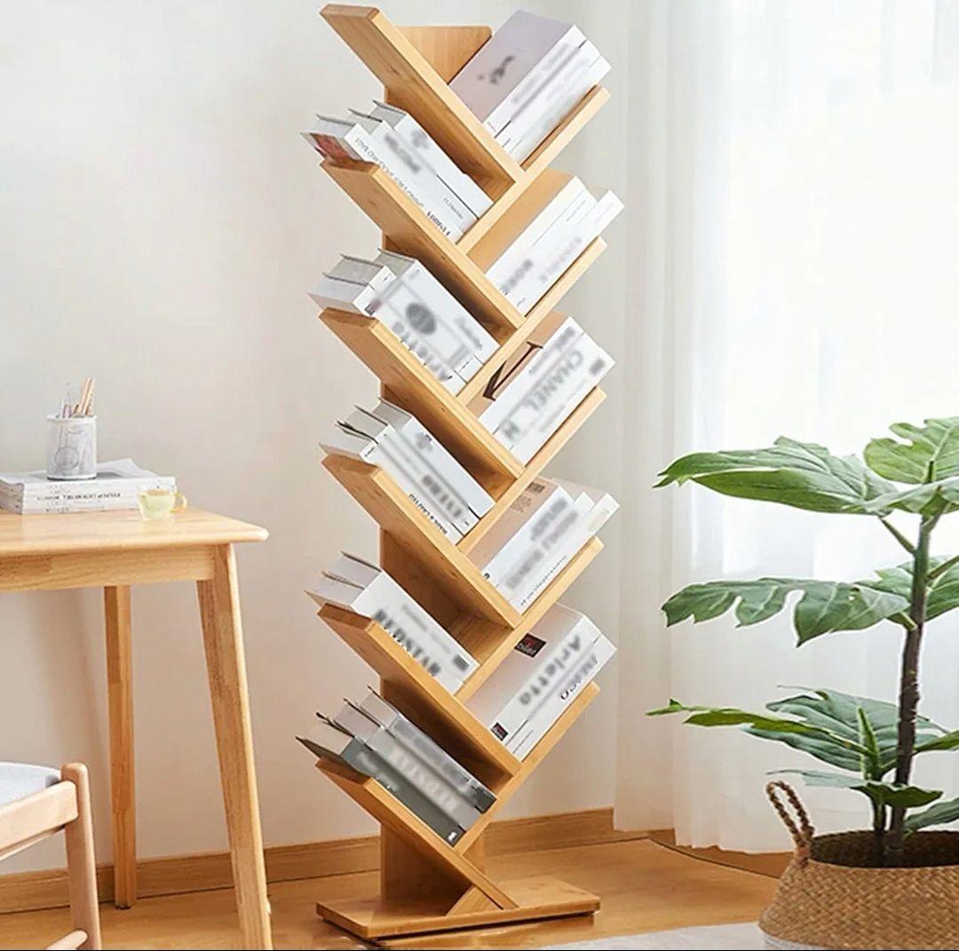 ツリー型　本棚　ブックシェルフ