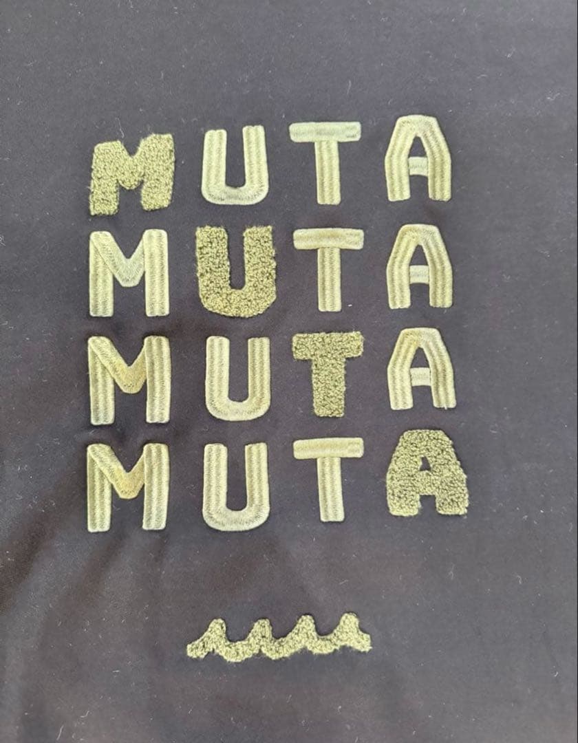 MUTA MARINE ゴルフ　プルオーバーパーカー 黒