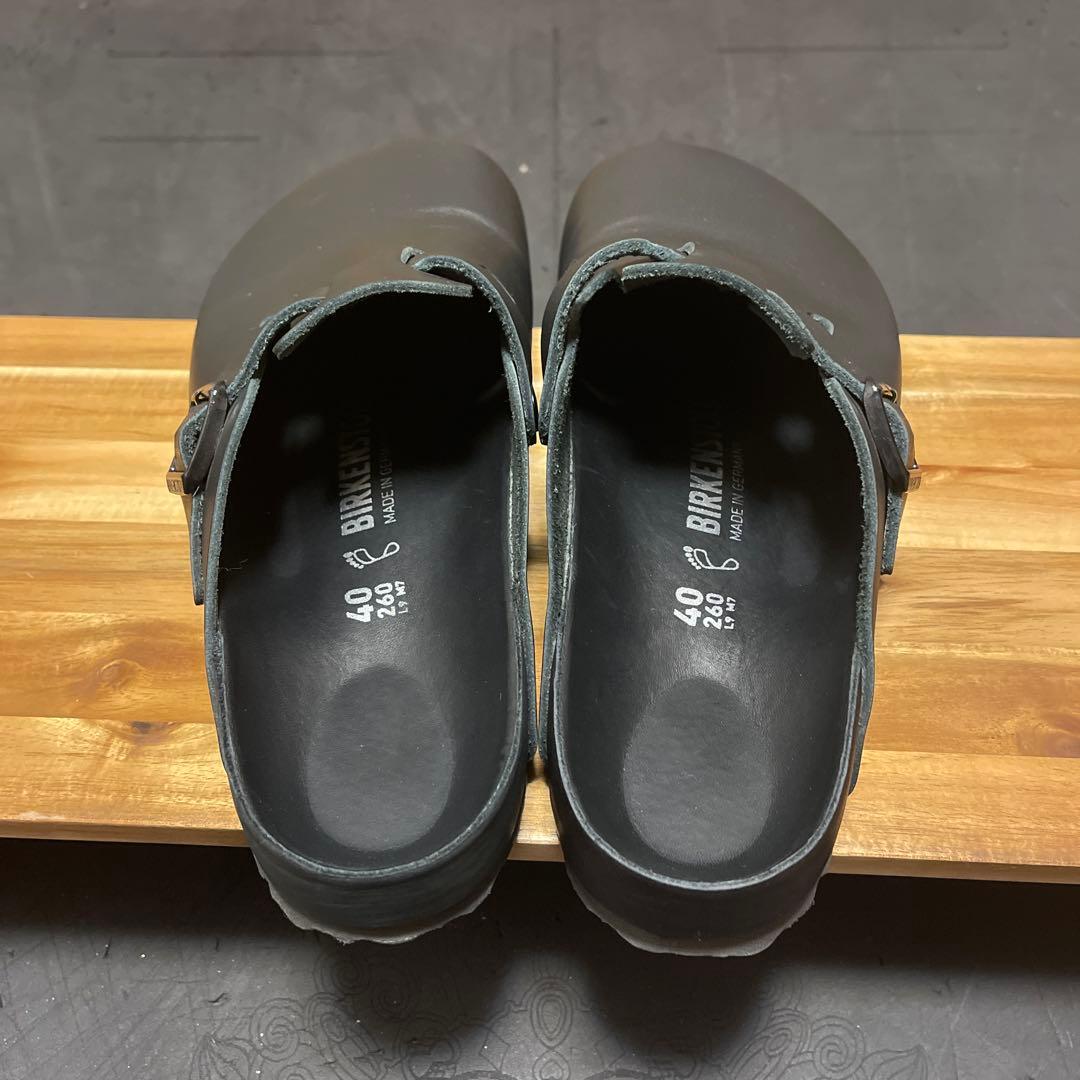 美品　ビルケンシュトック　ボストン　エクスクイジット　レギュラー40