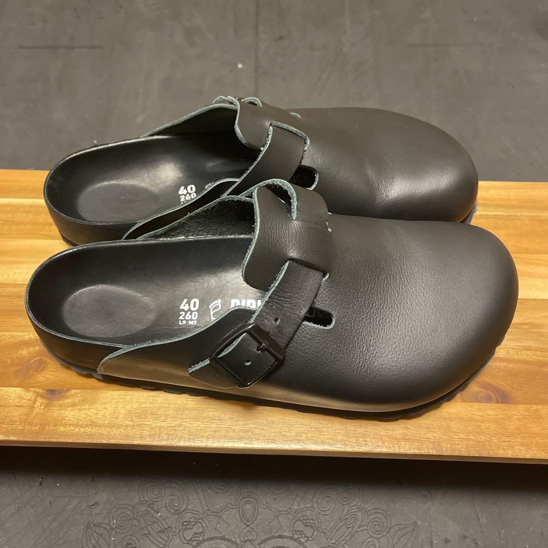 美品　ビルケンシュトック　ボストン　エクスクイジット　レギュラー40