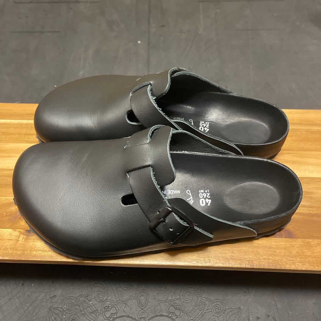 美品　ビルケンシュトック　ボストン　エクスクイジット　レギュラー40