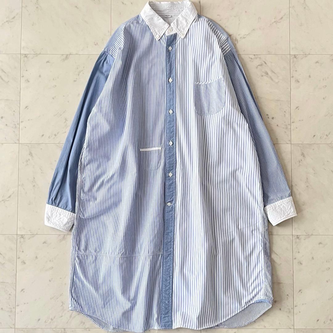 定価6,1万＊極美品 45R 先染め全員集合の908スモックドレス サイズ4