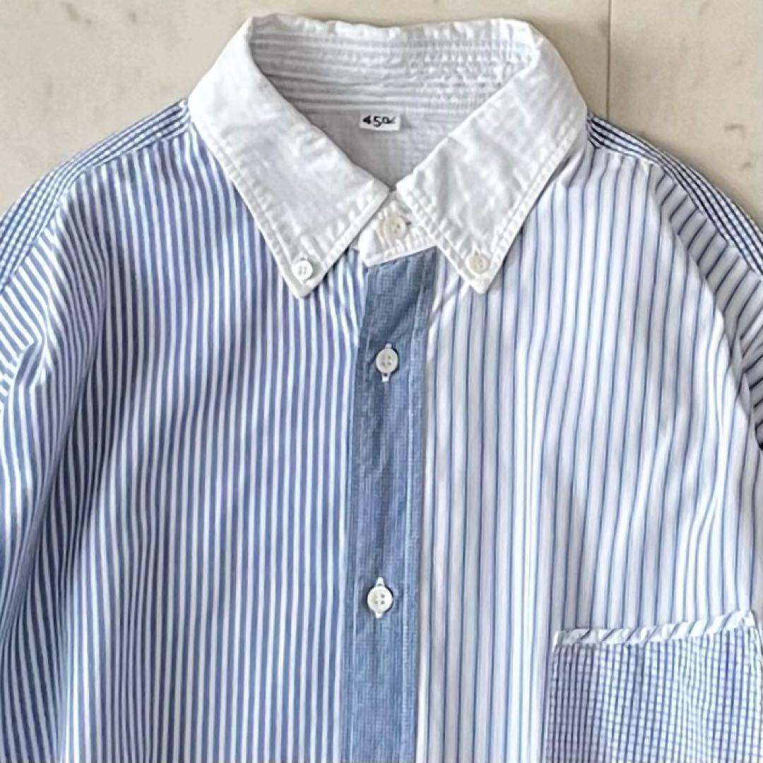 定価6,1万＊極美品 45R 先染め全員集合の908スモックドレス サイズ4