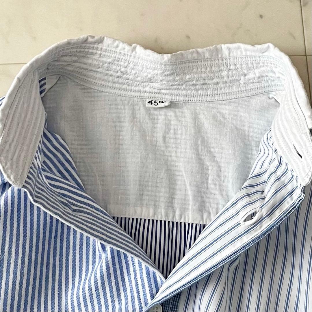 定価6,1万＊極美品 45R 先染め全員集合の908スモックドレス サイズ4