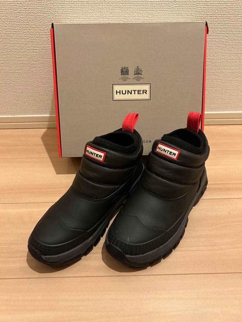 HUNTER ハンター スノーレインブーツ 24cm