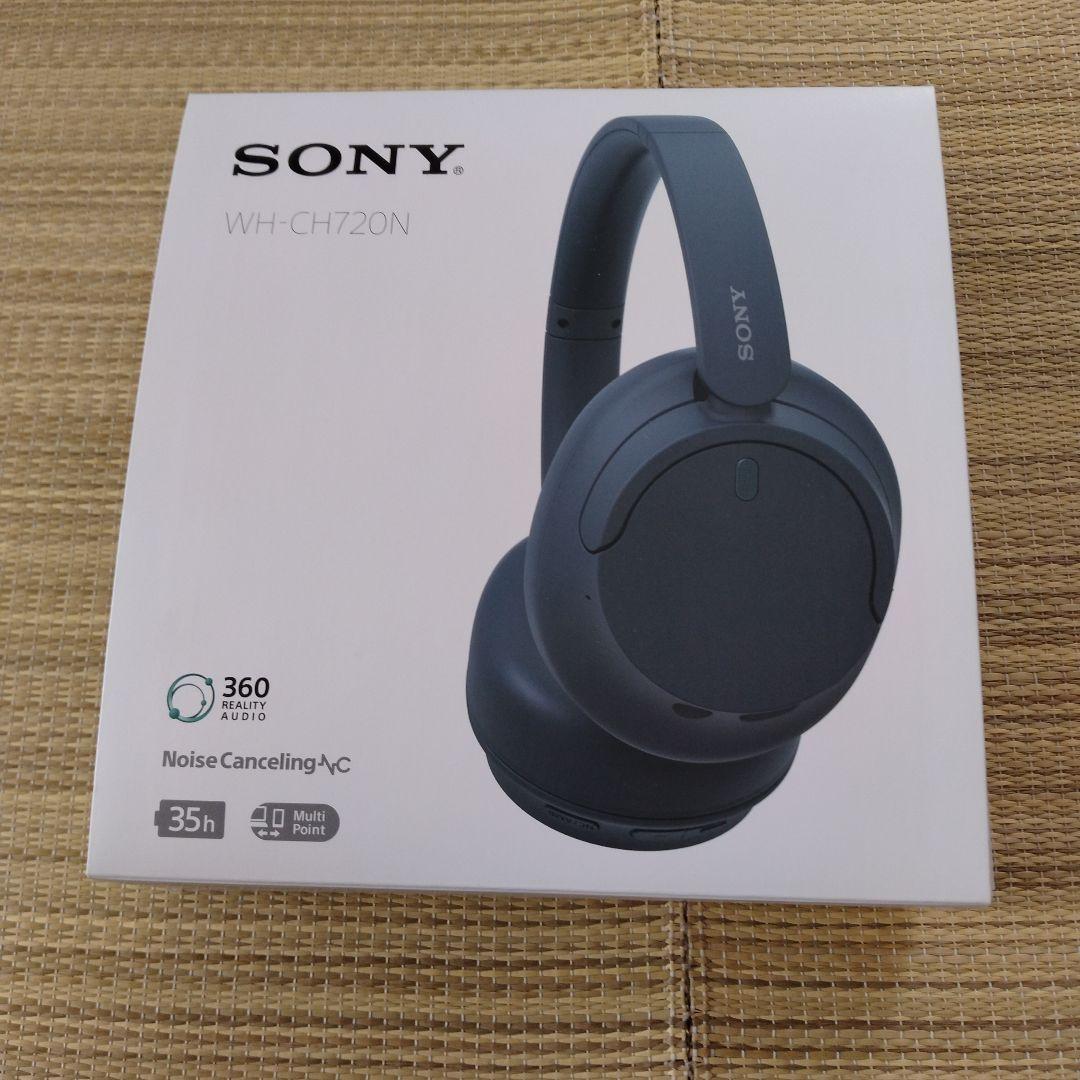 SONY WH-CH720N ワイヤレスヘッドフォン　ブルー
