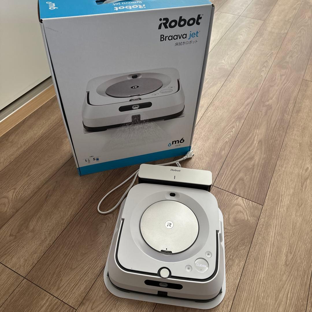 iRobot ブラーバジェット m6 床拭きロボット ホワイト
