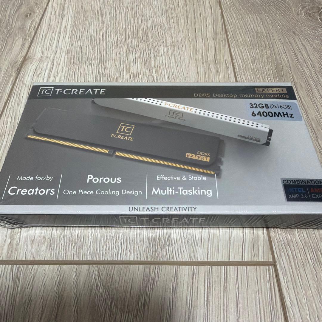 T-Create 32GB DDR5 6400MHz メモリー