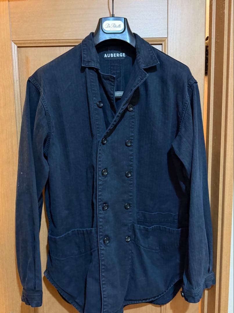 AUBERGE オーベルジュ KOLLAR ダブル カバーオール ジャケット