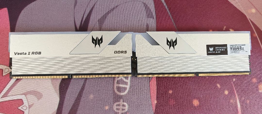Predator Vesta Ⅱ DDR5 32GB 6000MHz