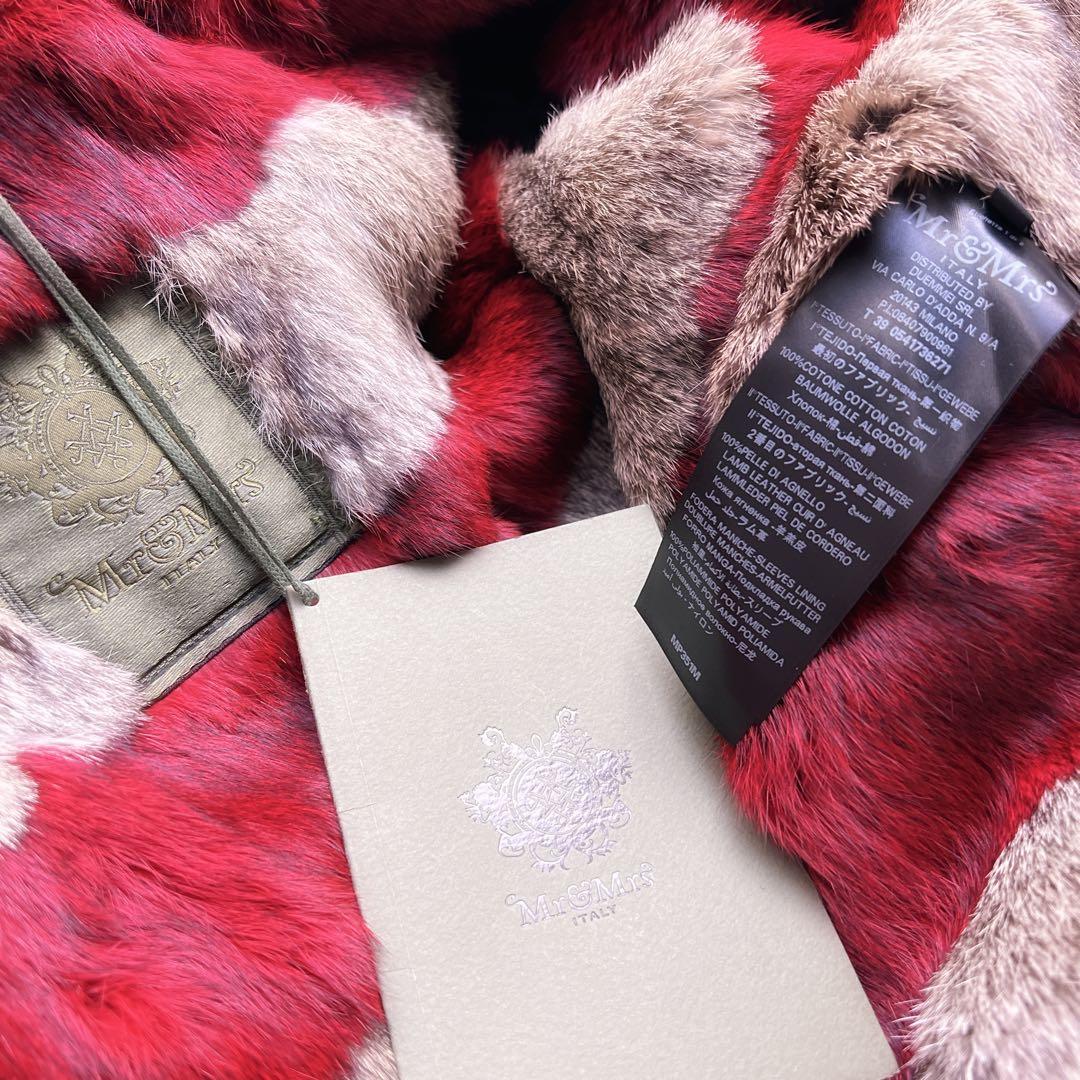 未使用　Mr&MrsItaly ミスターアンドミセスイタリーリアルファー　コート