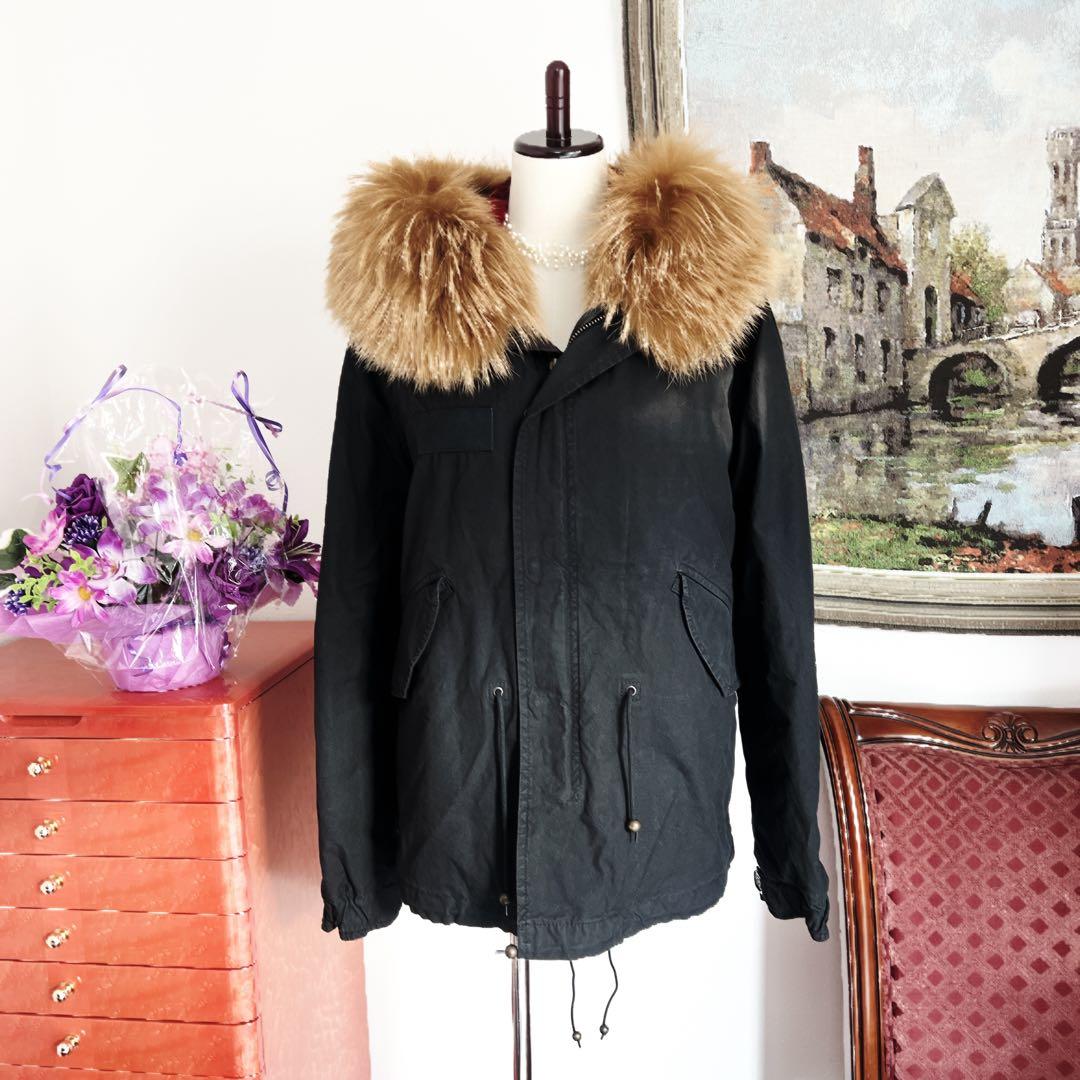 未使用　Mr&MrsItaly ミスターアンドミセスイタリーリアルファー　コート