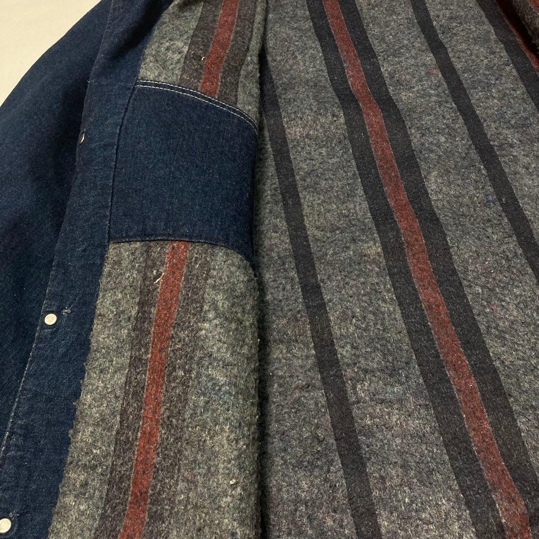 カーハート 80-90s ミシガンチェアコート カバーオール 襟コーデュロイ