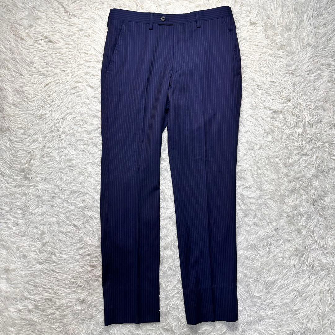 現行 未使用級 ポールスミス 3ピース ネイビー ストライプ M