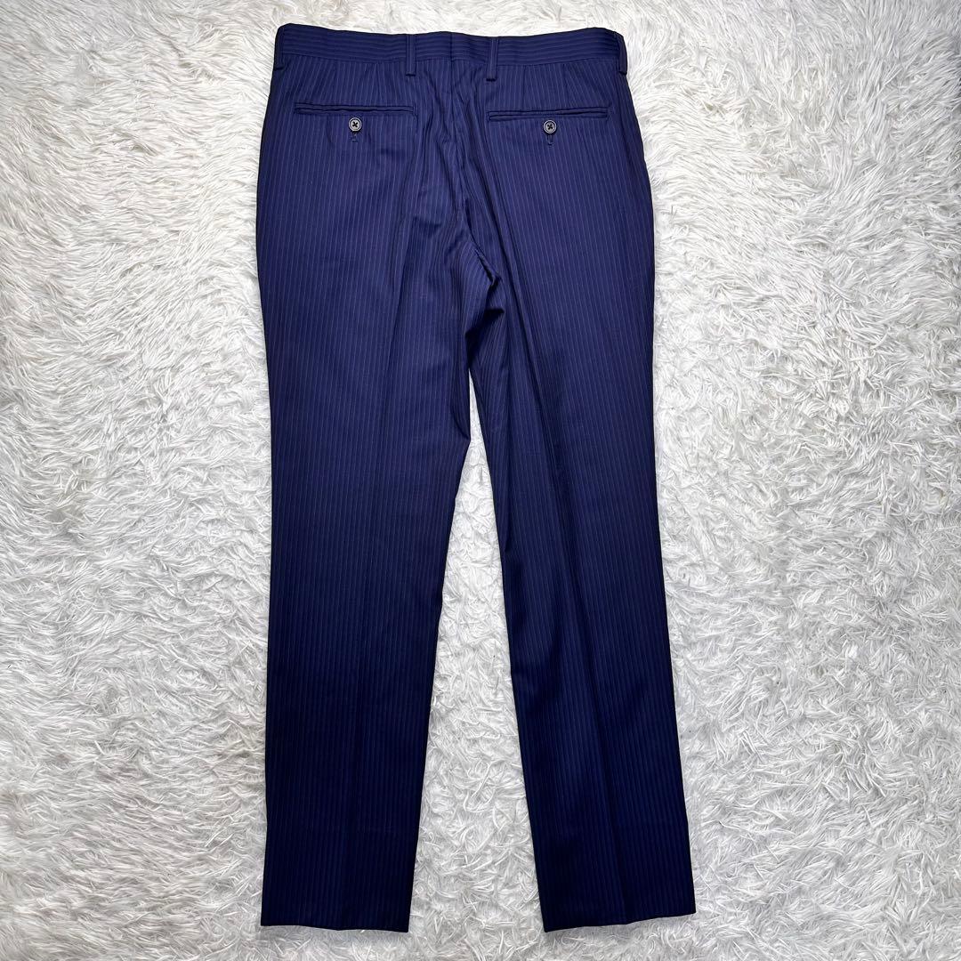 現行 未使用級 ポールスミス 3ピース ネイビー ストライプ M