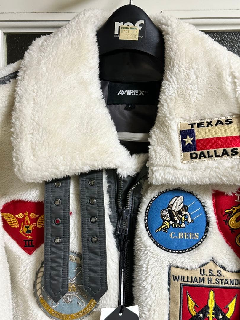 AVIREX RETRO BOA B-3 TOPGUN XLサイズ