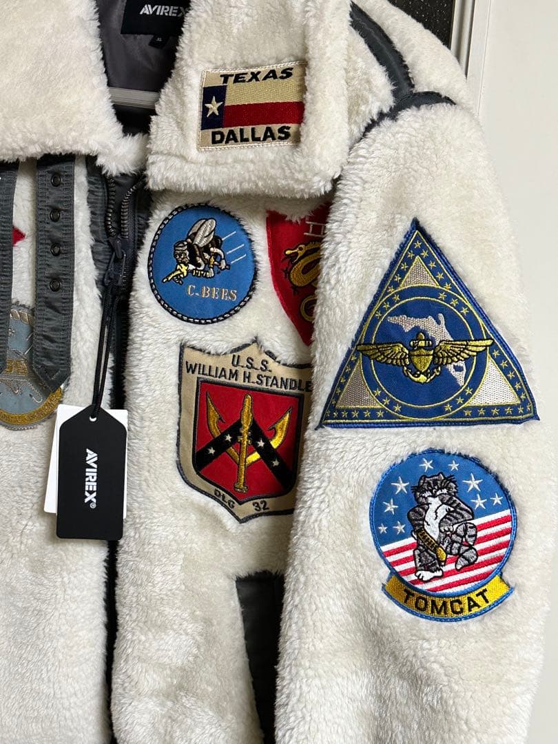 AVIREX RETRO BOA B-3 TOPGUN XLサイズ