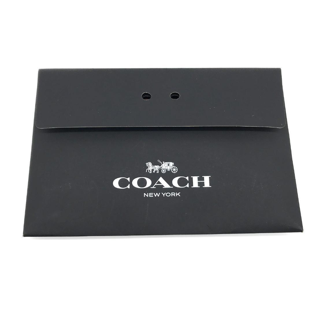 【新品未使用】COACH コーチ テックグローブ 手袋 レザー ウール