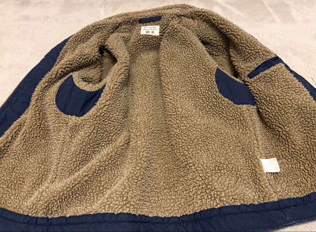 WAIPER.inc N-1デッキジャケット WP03 40 ネイビー