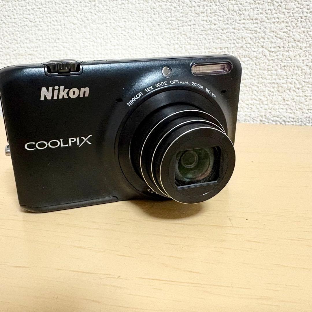 ■Nikon COOLPIX S6500 ブラック コンパクトデジタルカメラ