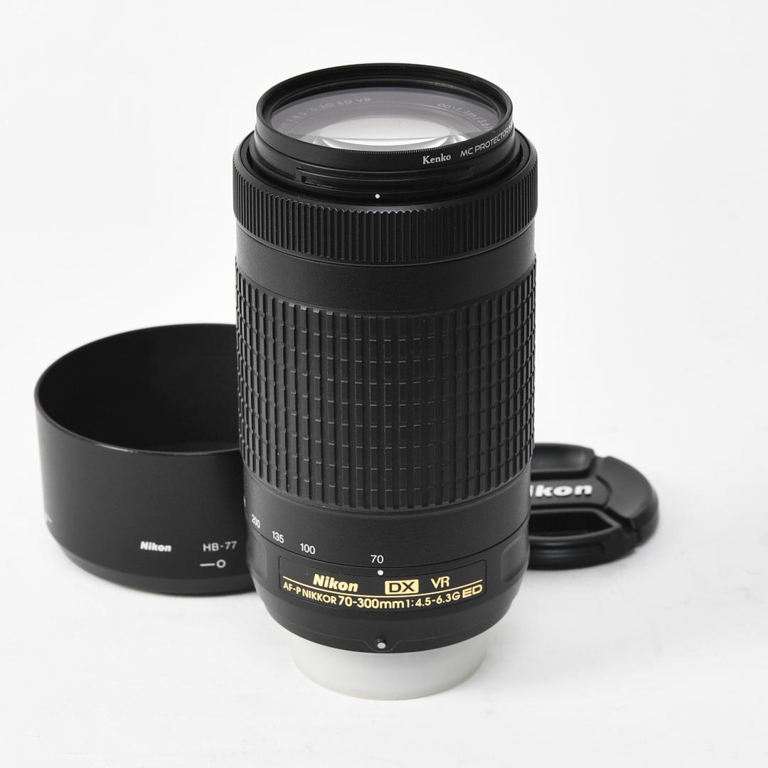 【作例有】ニコンAF-P DX 70-300mm f4.5-6.3G VR 美品