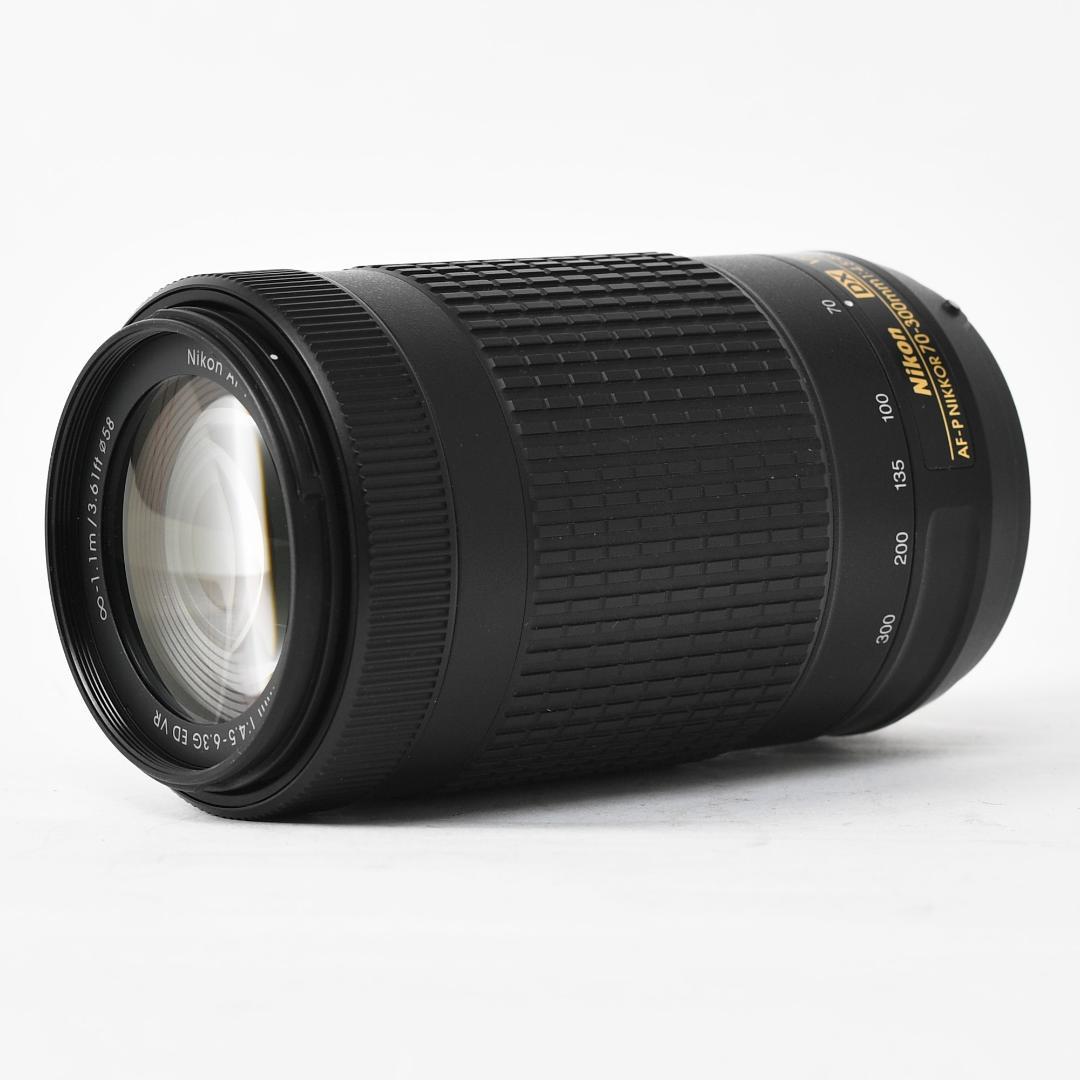 【作例有】ニコンAF-P DX 70-300mm f4.5-6.3G VR 美品