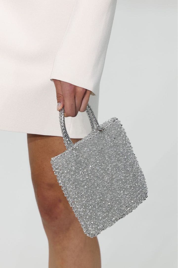 アンテプリマ・シルバー パーティーバッグ