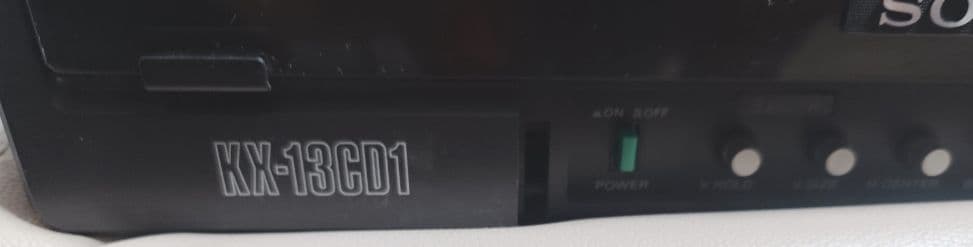 SONY SMC-777 マイクロコンピューター＆ SONY KX-13CD1