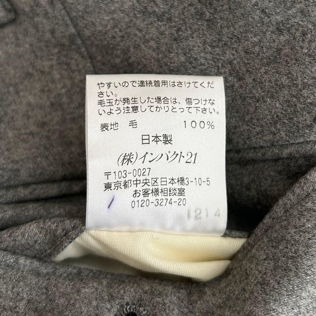 新品タグ付き◆ポロラルフローレン /2タックスラックス 裾未処理 ウール100%