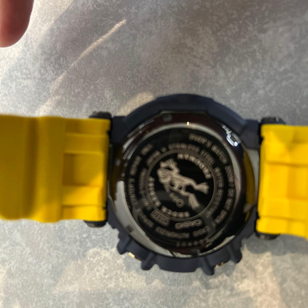 美品　ジーショック GWF-D1000NV-2JF フロッグマン ネイビー