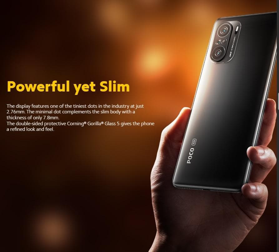 スマートフォン本体 Poco F3 5G Snapdragon 870 /1.25TB/ 16GB