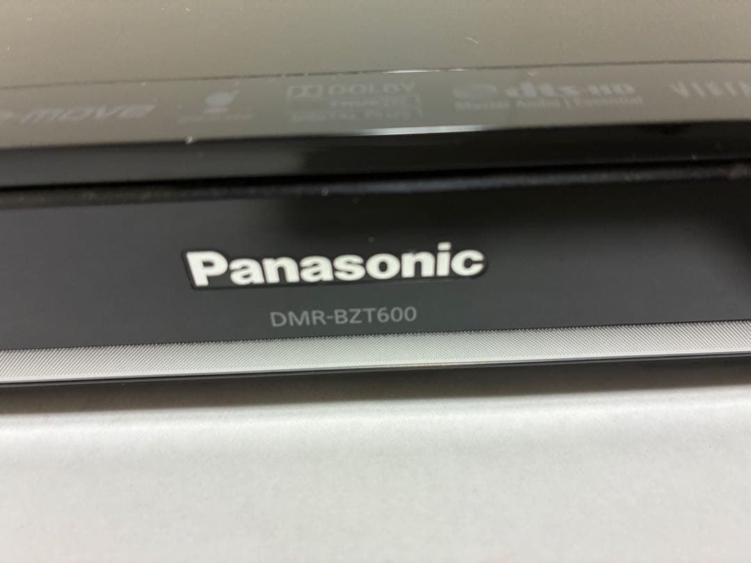 Panasonic DMR-BZT600 ブルーレイレコーダー