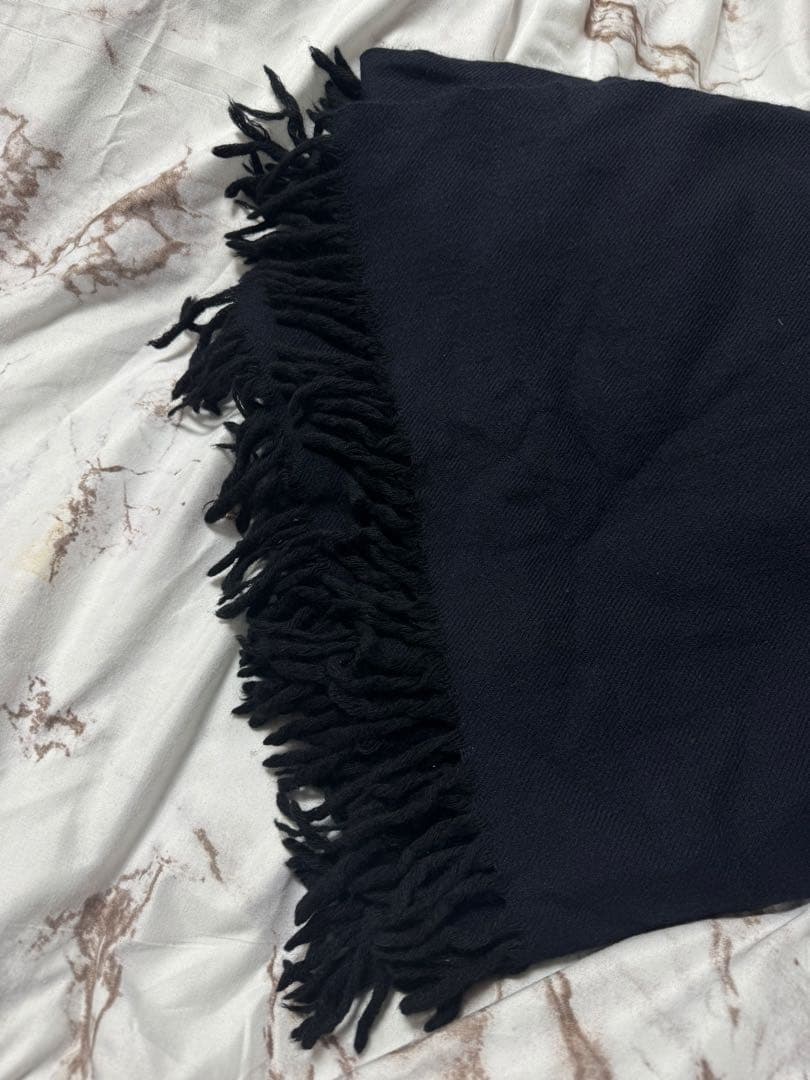 COMOLI 23AW カシミヤストール Navy