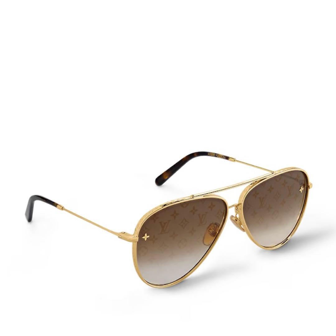 新作完売モデル！ルイヴィトン［サングラス］LVパイロット　ダブルブリッジ　メガネ