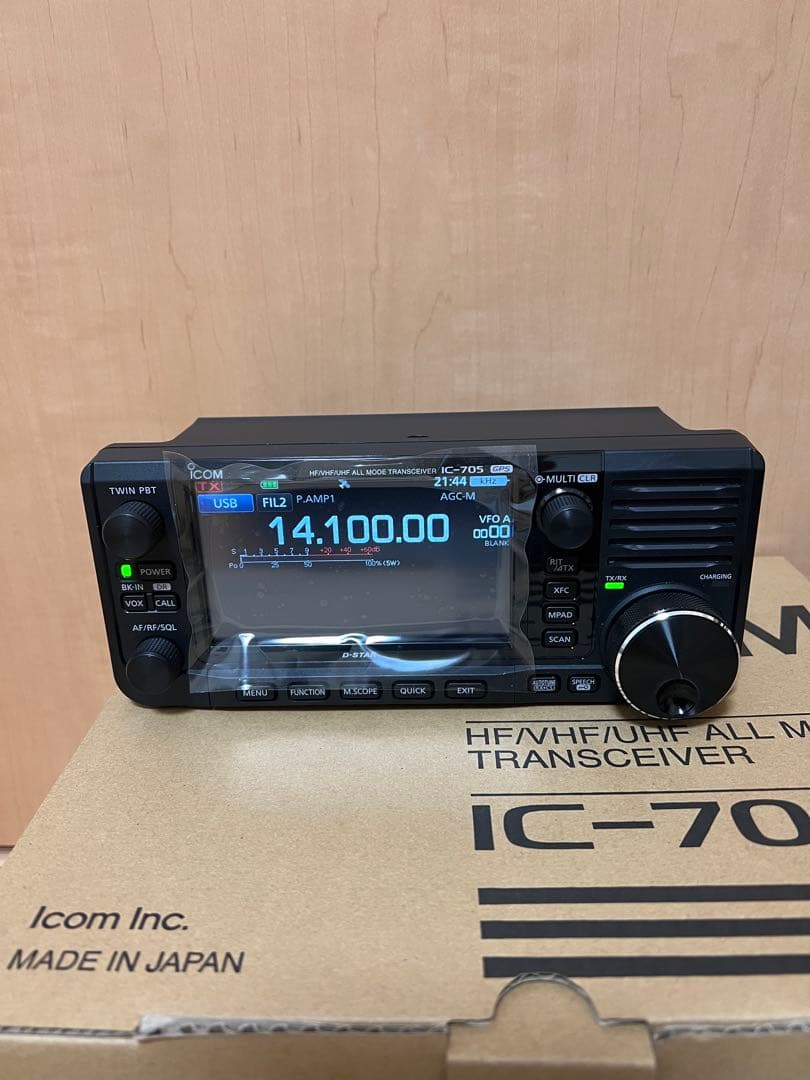 ICOM アイコム IC-705 OHM-705-SHIELD 他保証期間残あり