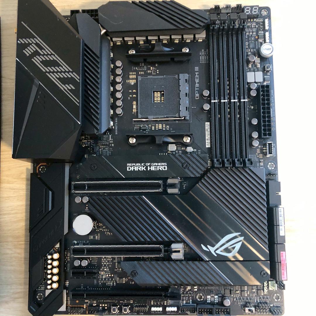 ROG CROSSHAIR VIII DARK HERO マザーボード ジャンク