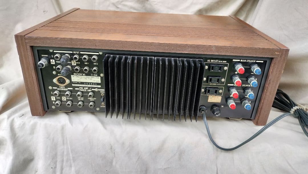 SONY-TA-1130 プリメインアンプ　ウッドパネル仕様