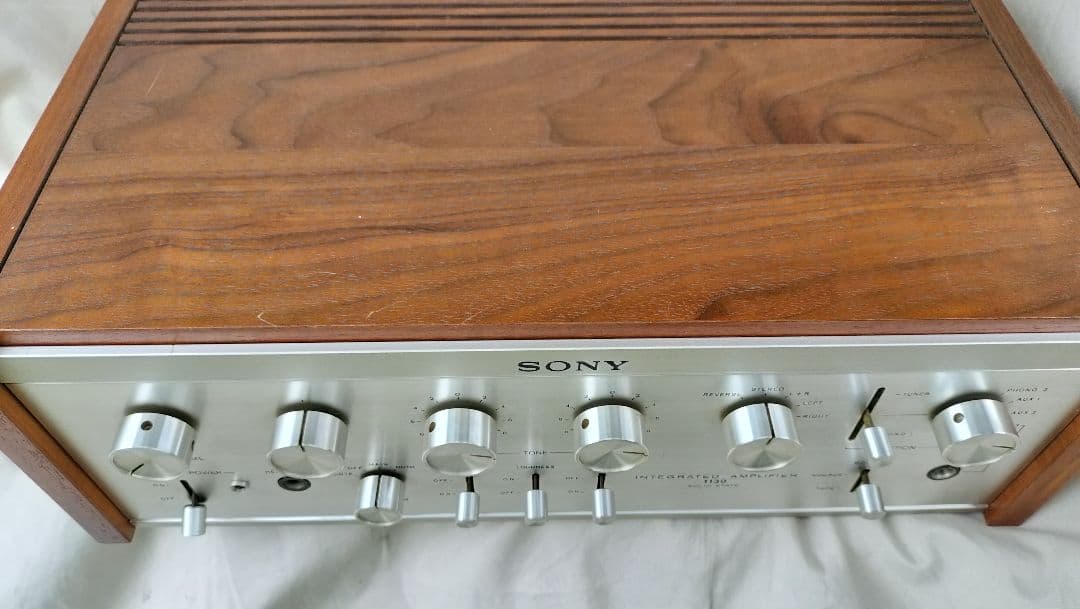SONY-TA-1130 プリメインアンプ　ウッドパネル仕様