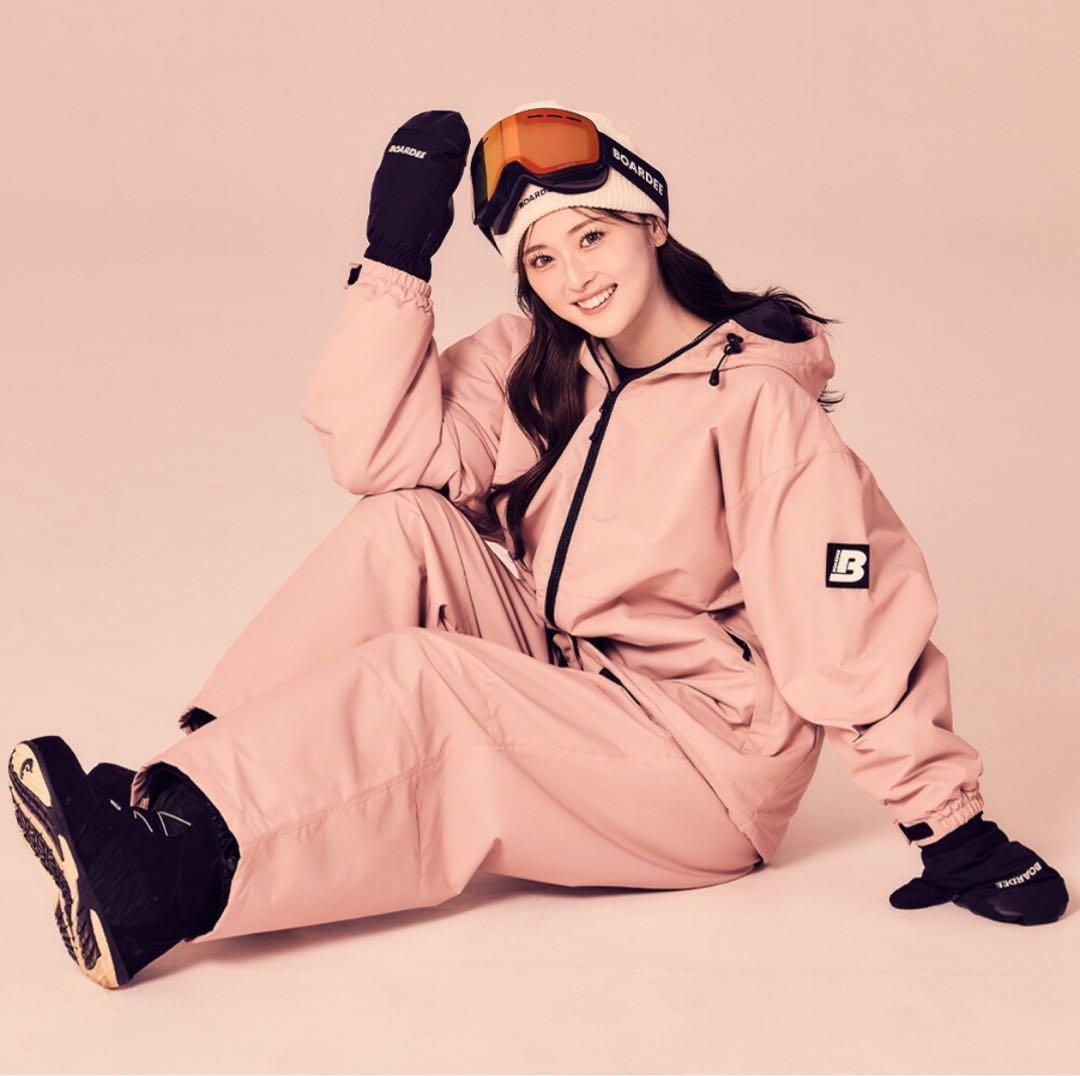 【新品未開封】BOARDEE スノーボード 上下セット　ピンク